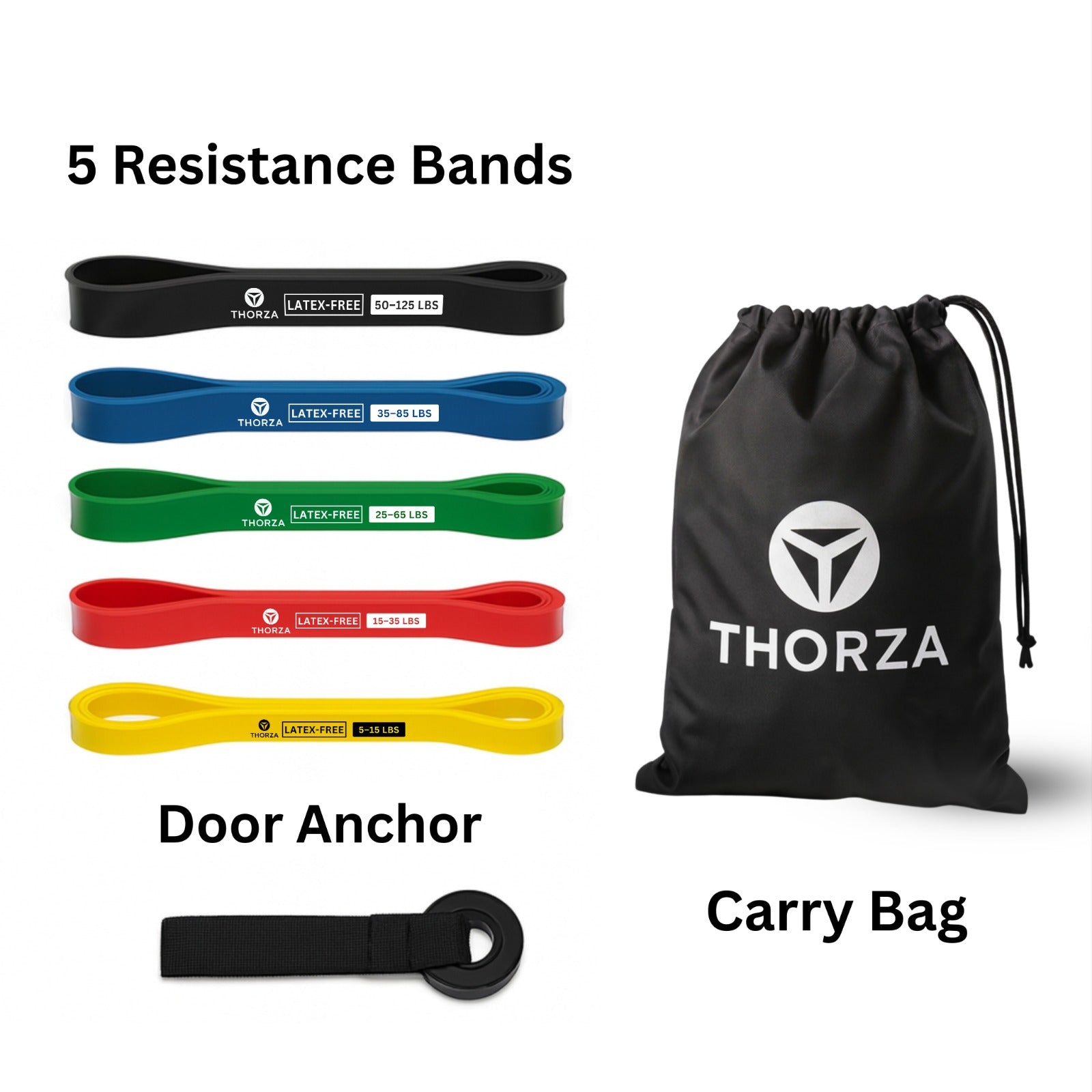 Thorza Resistance Bands Set