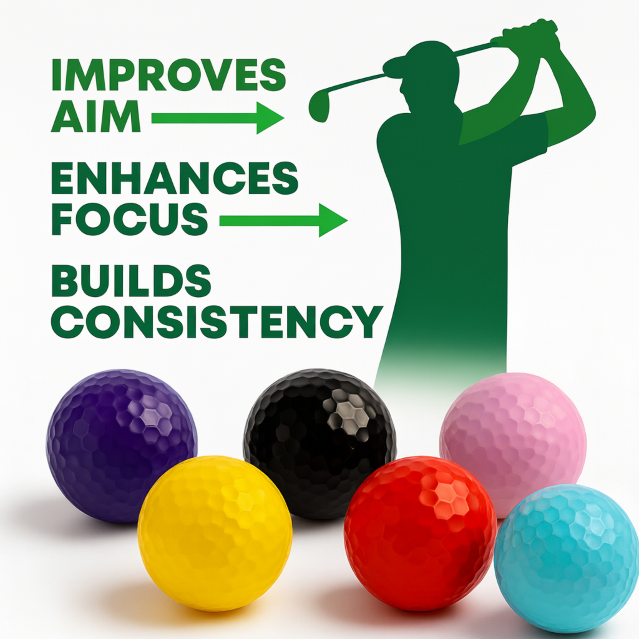 Thorza Colored Golf Balls