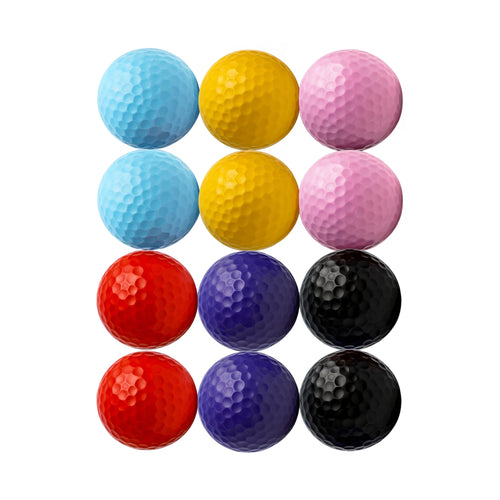 Thorza Colored Golf Balls, Multicolored Mini Golf Balls
