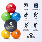 Thorza Weighted Training Balls (6-Pack)