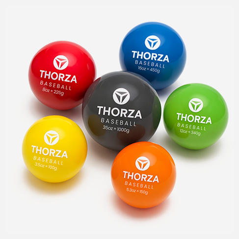 Thorza Weighted Training Balls (6-Pack)