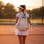 Thorza Tennis & Pickleball Backpack for Women & Men