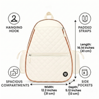 Thorza Tennis & Pickleball Backpack for Women & Men