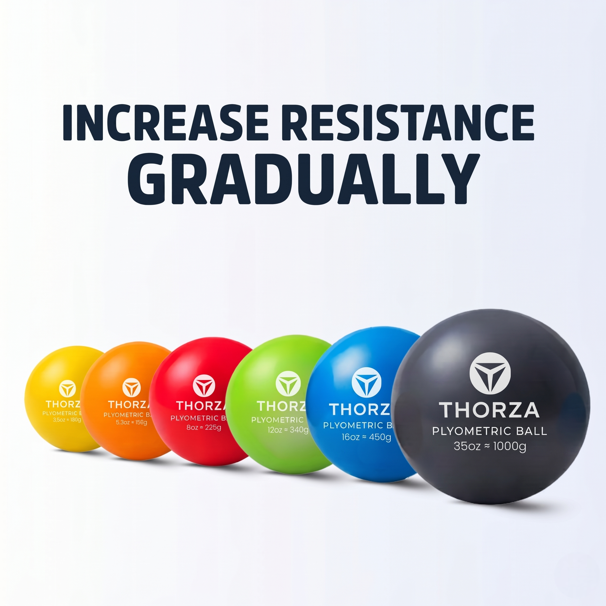 Thorza Weighted Training Balls (6-Pack)