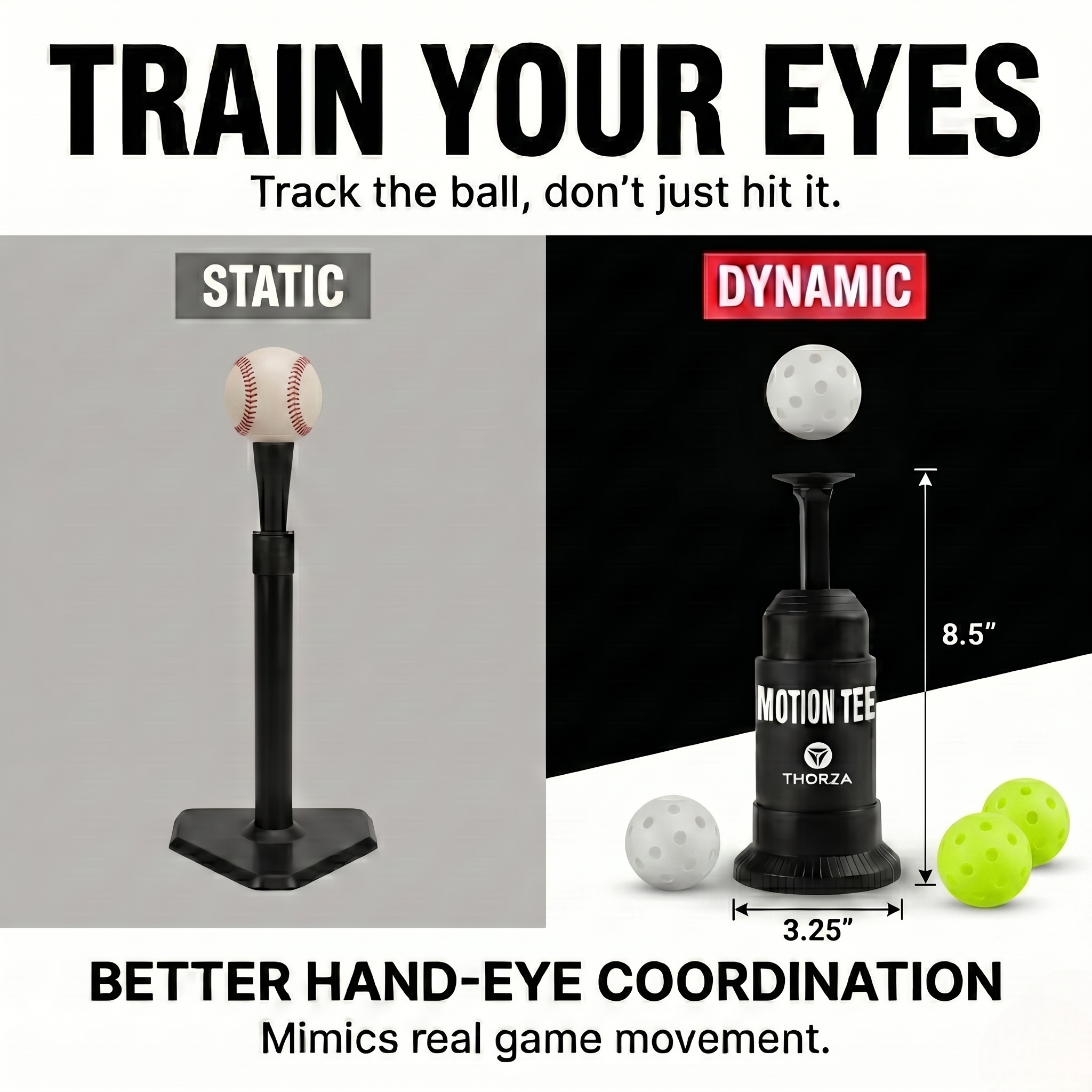 Motion Tee - 4 Balls