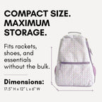 Thorza Tennis Racket Backpack for Women