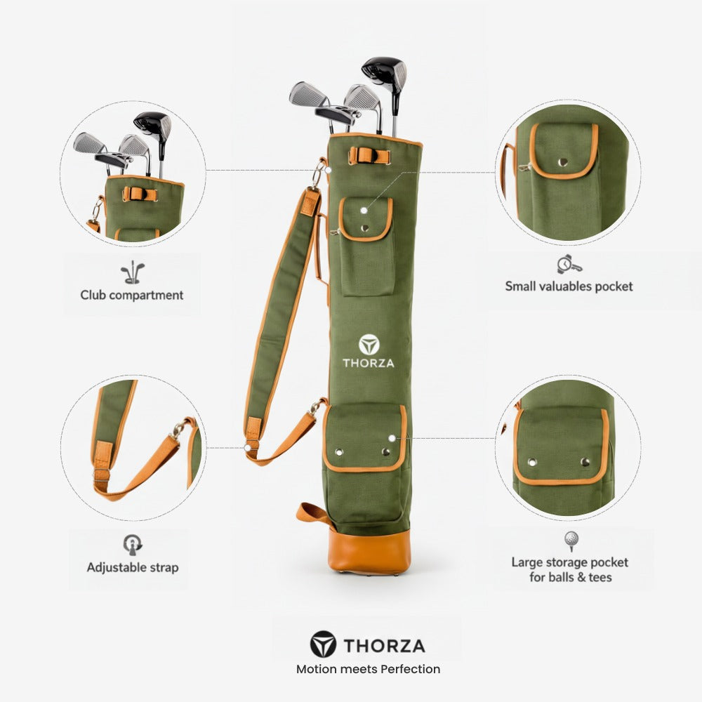 Thorza Sunday Golf Bag for Men and Women