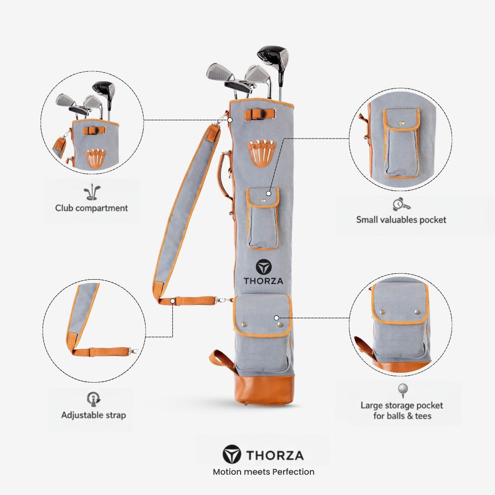 Thorza Sunday Golf Bag for Men and Women