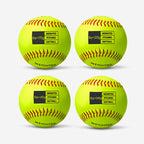 Thorza 12" Weighted Training Softballs Set of 4 (6, 8, 10 & 12 oz)