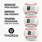 Thorza Weighted Baseballs for Throwing