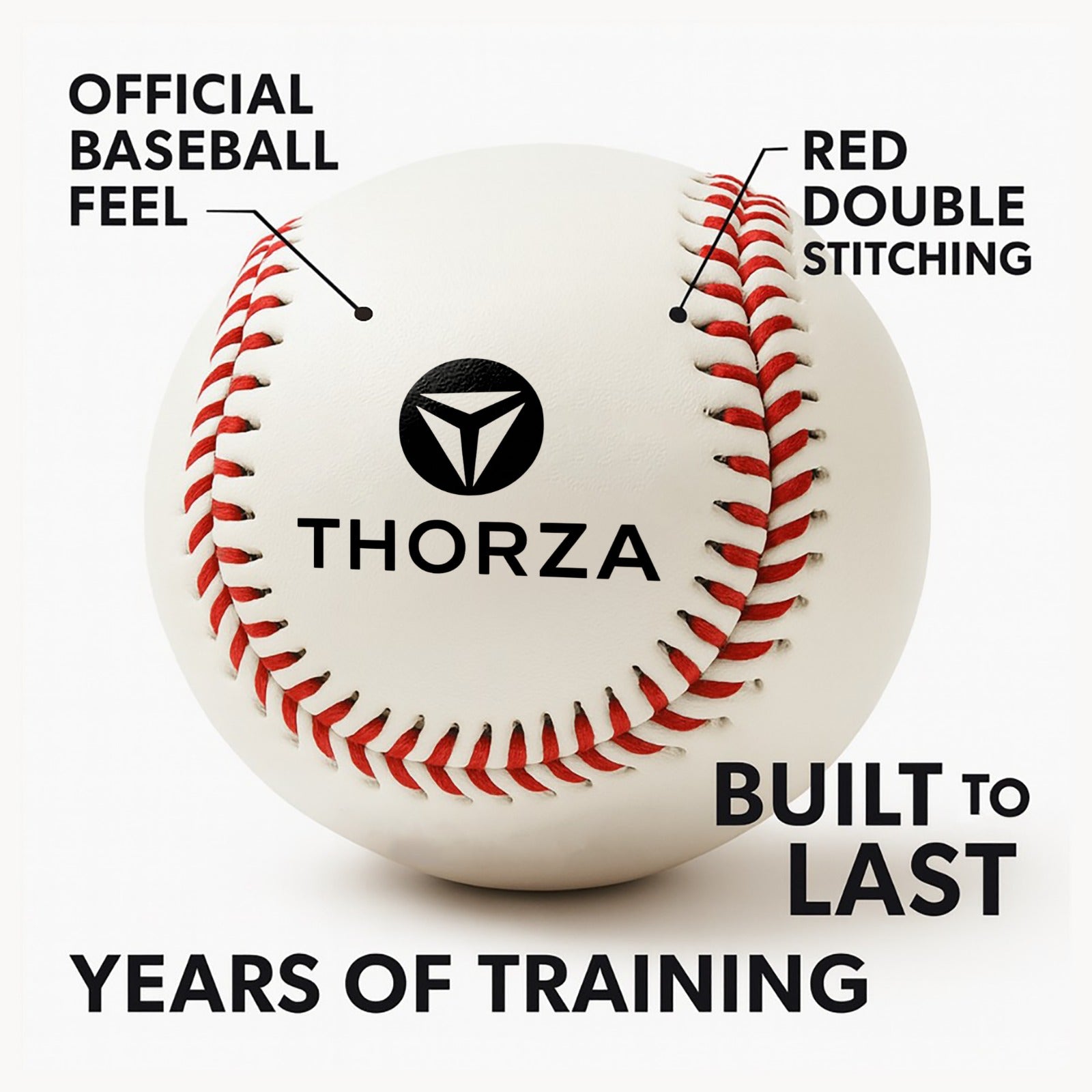 Thorza Weighted Baseballs for Throwing