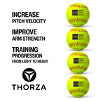 Thorza 12" Weighted Training Softballs