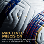 Thorza Pro Series Soccer Ball Size 5 with Pump Kit