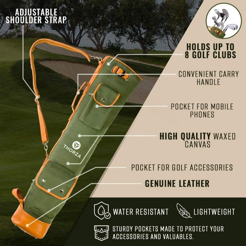 Thorza Sunday Golf Bag for Men and Women
