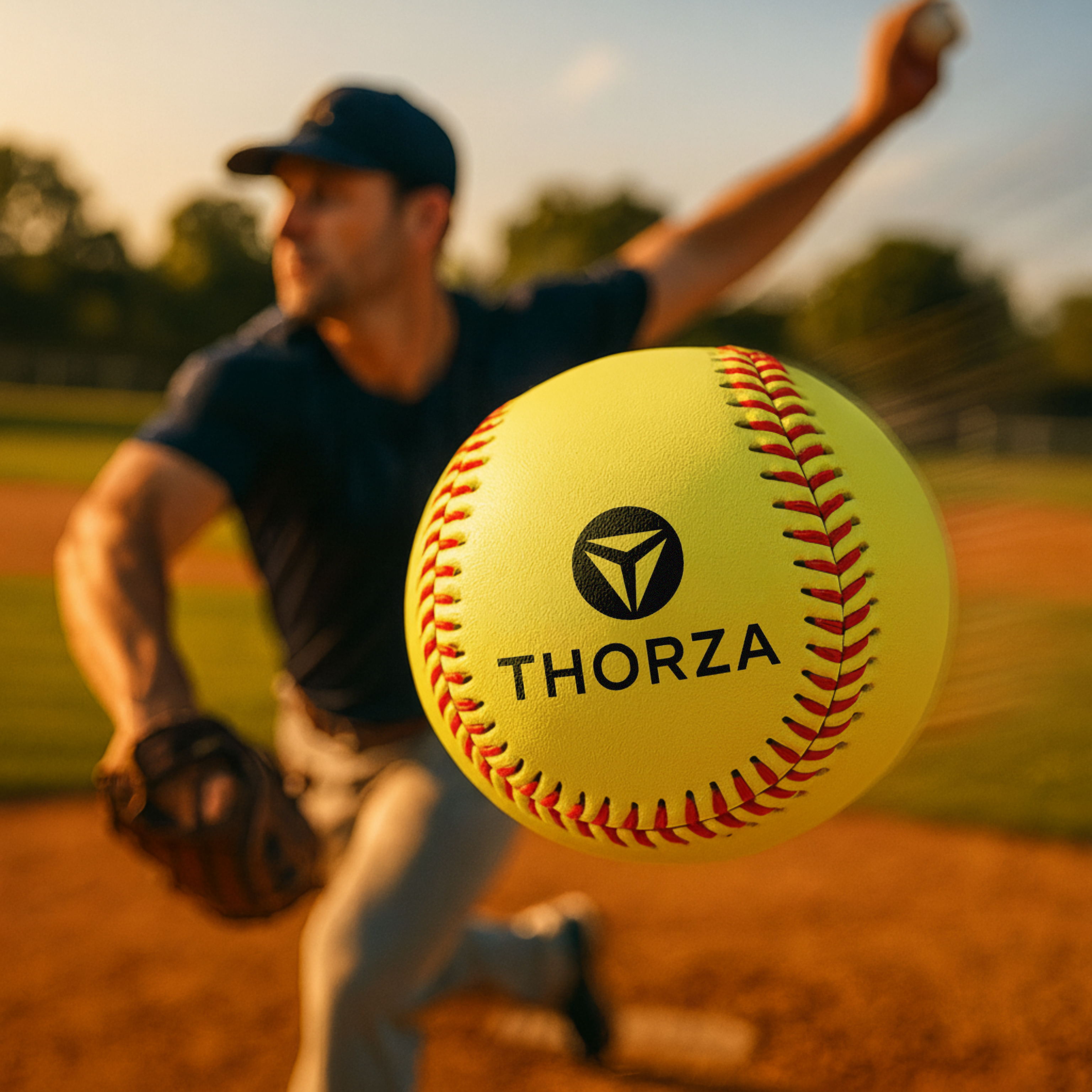 Thorza 12" Weighted Training Softballs (Set of 4 (9, 10, 11 & 12 oz)