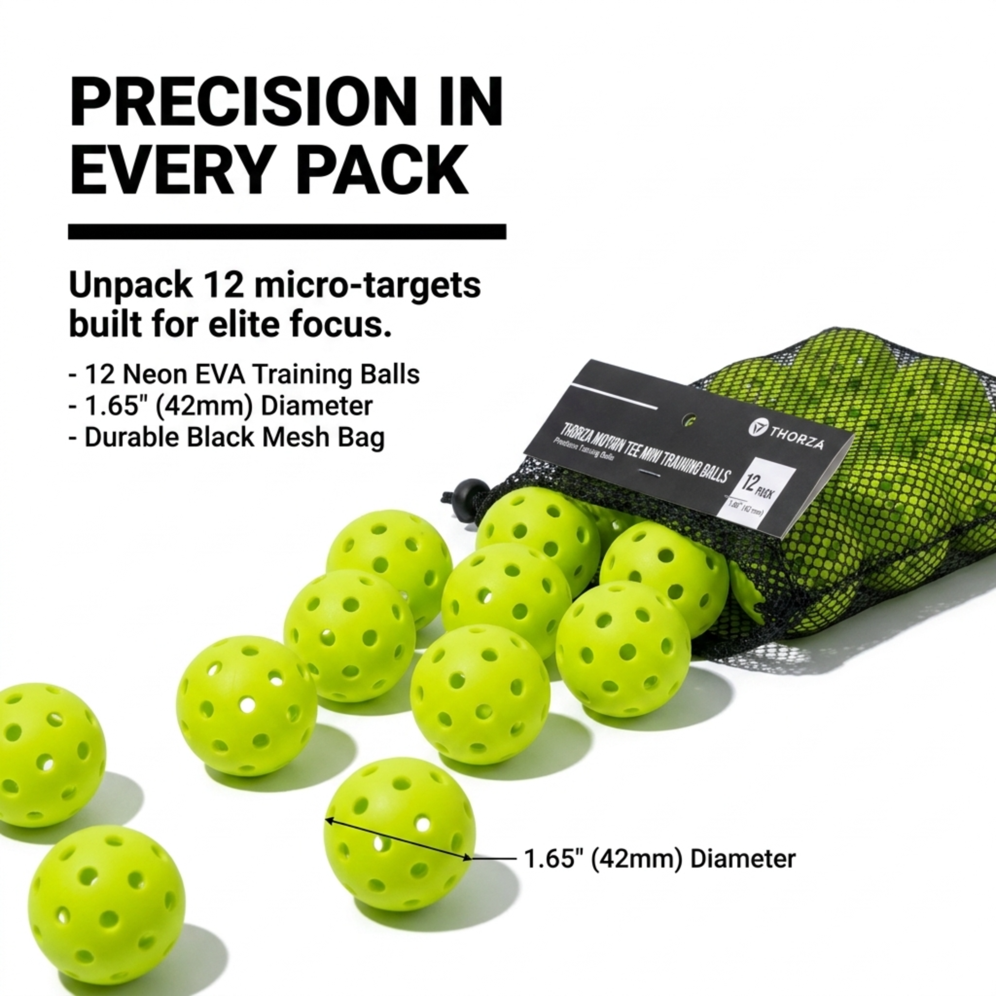 Thorza Motion Tee Popper Balls