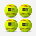 Thorza 12" Weighted Training Softballs (Set of 4 (9, 10, 11 & 12 oz)