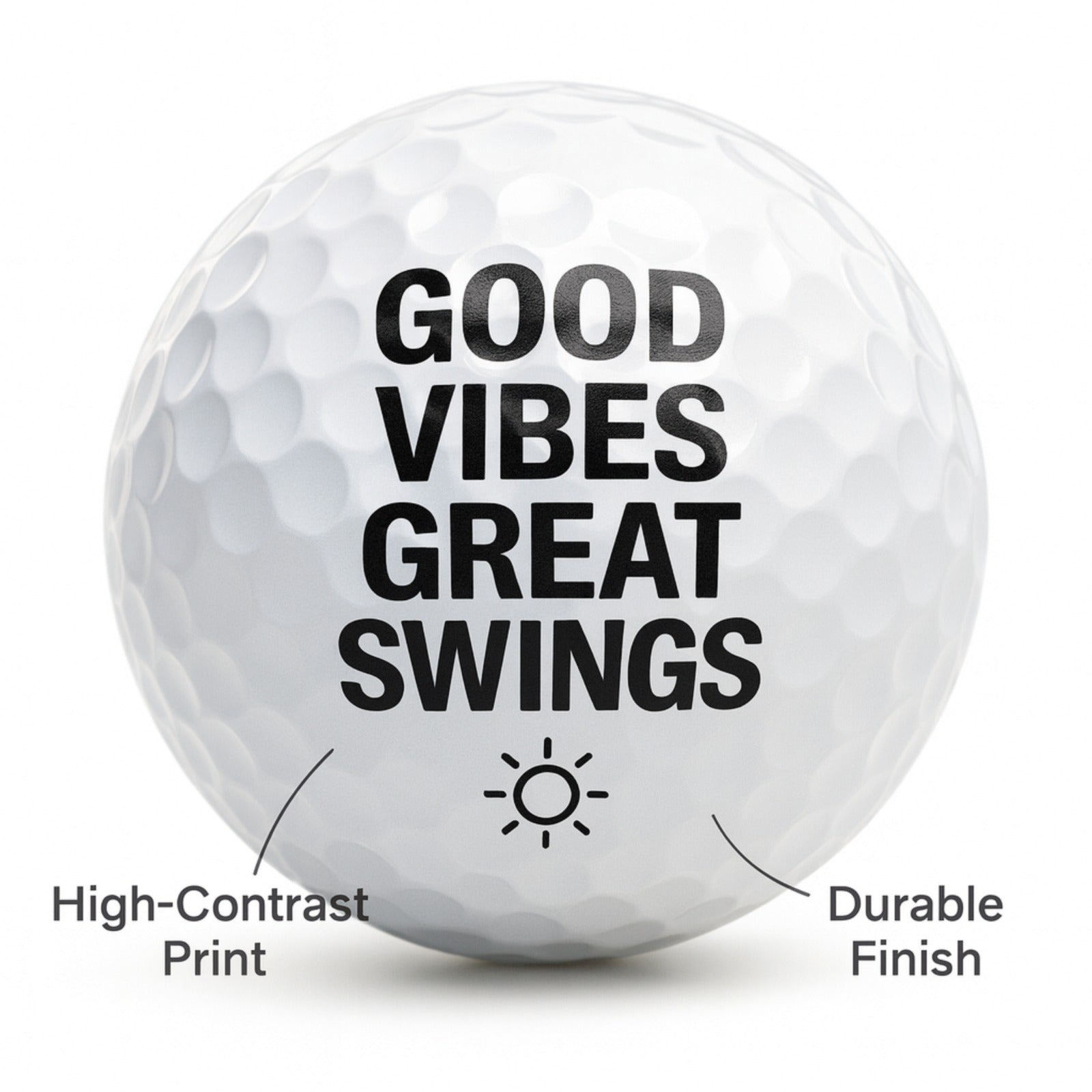 Thorza Inspirational Golf Balls