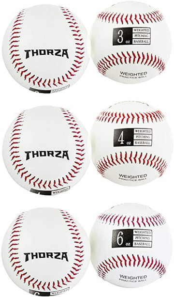 Thorza Weighted Baseballs (Set of 3)