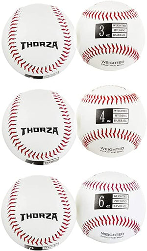 Thorza Weighted Baseballs for Throwing