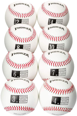 Thorza Weighted Baseballs for Throwing