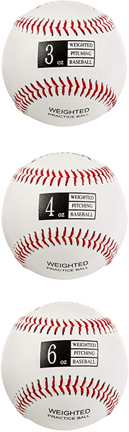 Thorza Weighted Baseballs (Set of 3)